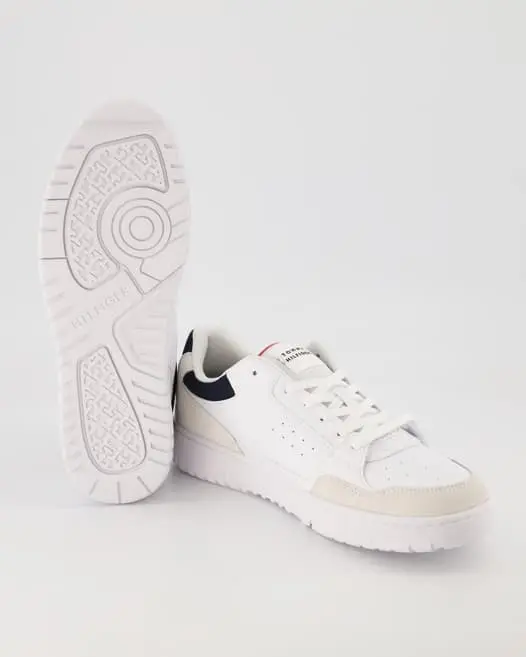 Tommy Hilfiger Leather Mix Shoes Men's Sneakers.webp