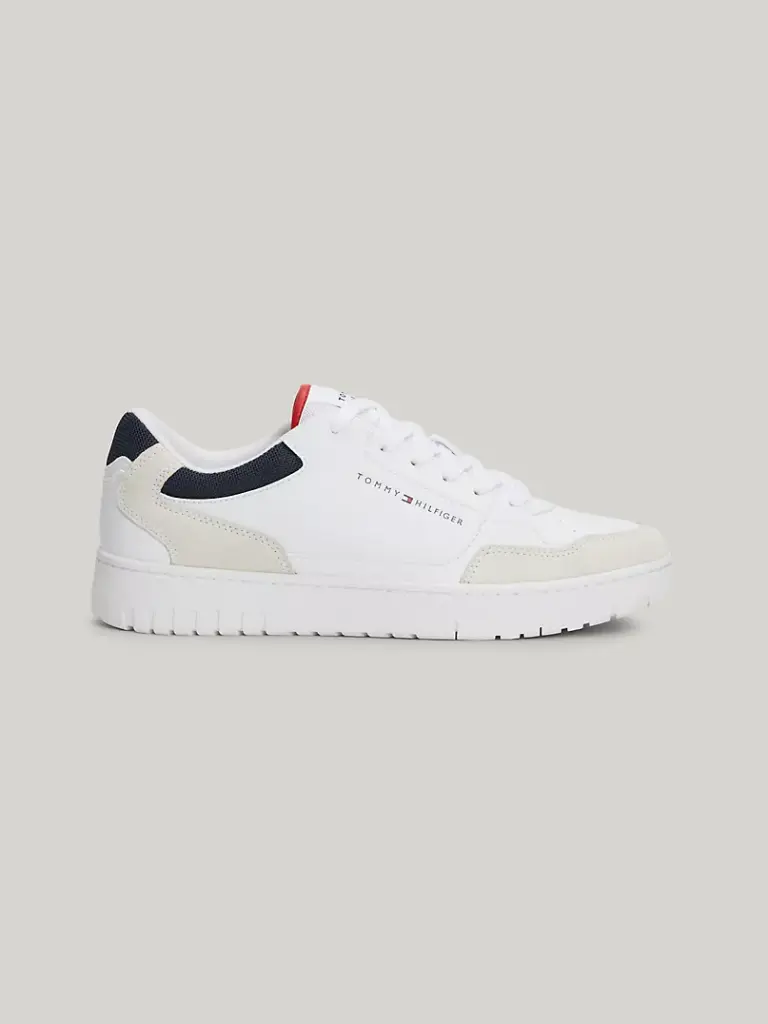 Tommy Hilfiger Leather Mix Men's Sneakers1.webp