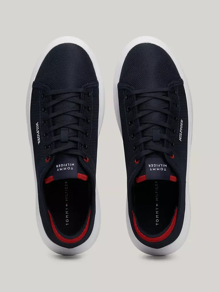Tommy Hilfiger Mesh Navy Blue Men's Sneakers Shoes.webp