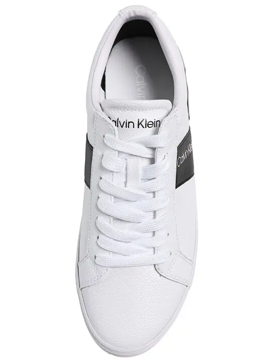 Calvin Klein Roydan White Leather Men's Sneaker.webp