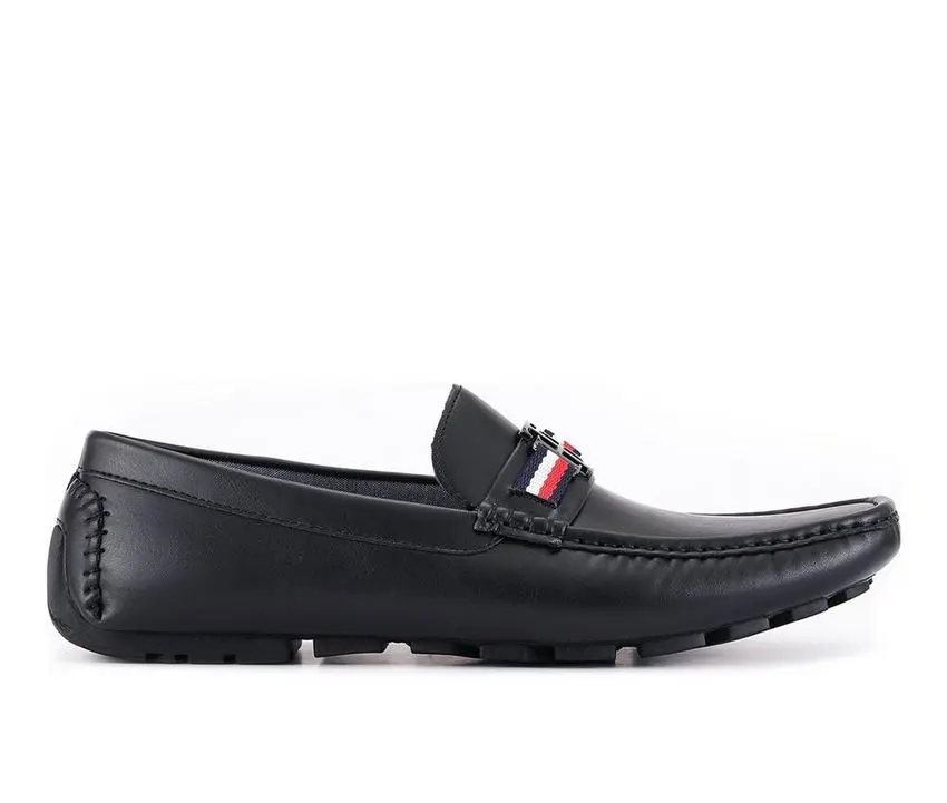 Tommy Hilfiger Atino Black Men's Loafers Shoes 3.webp