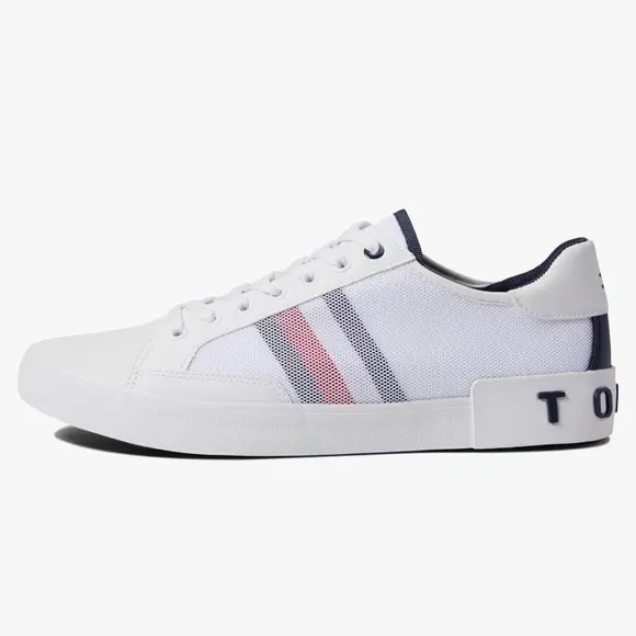 Tommy Hilfiger Rojo Men's Sneakers- White.webp