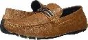 Guess Art Leather Brown Men's Loafers Shoes 10.webp