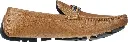 Guess Art Leather Brown Men's Loafers Shoes 9.webp