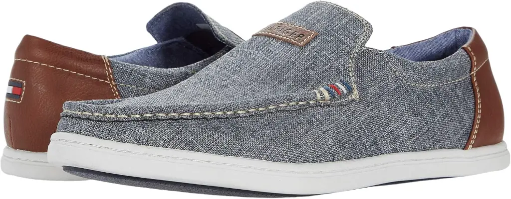Tommy Hilfiger Carlid Two-Tone Men's Loafers Shoes.webp
