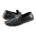 Guess Ansto Black Leather Driving Loafers 5.webp