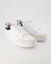 Tommy Hilfiger Leather Mix White Men's Sneakers
