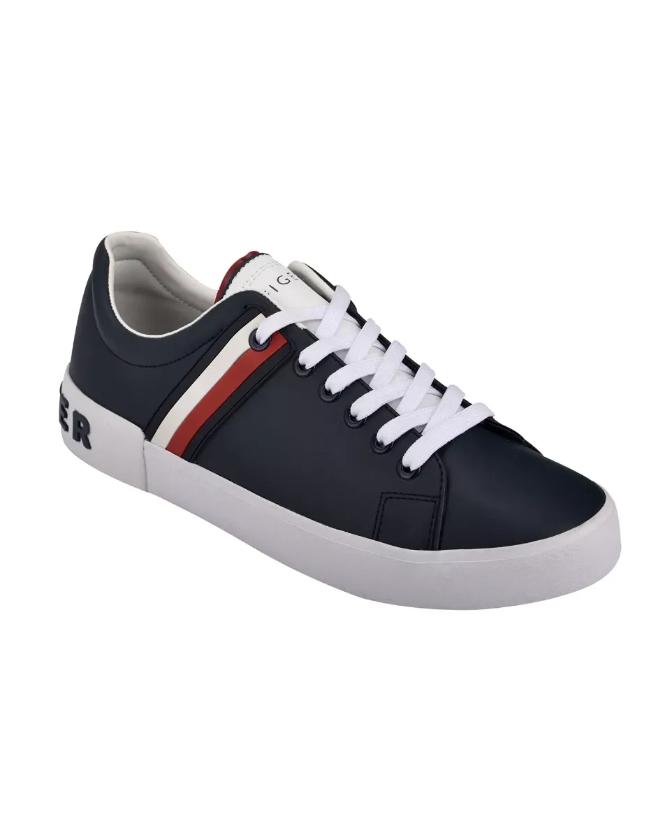 Tommy Hilfiger Ramus Leather Navy Blue Men's Sneakers