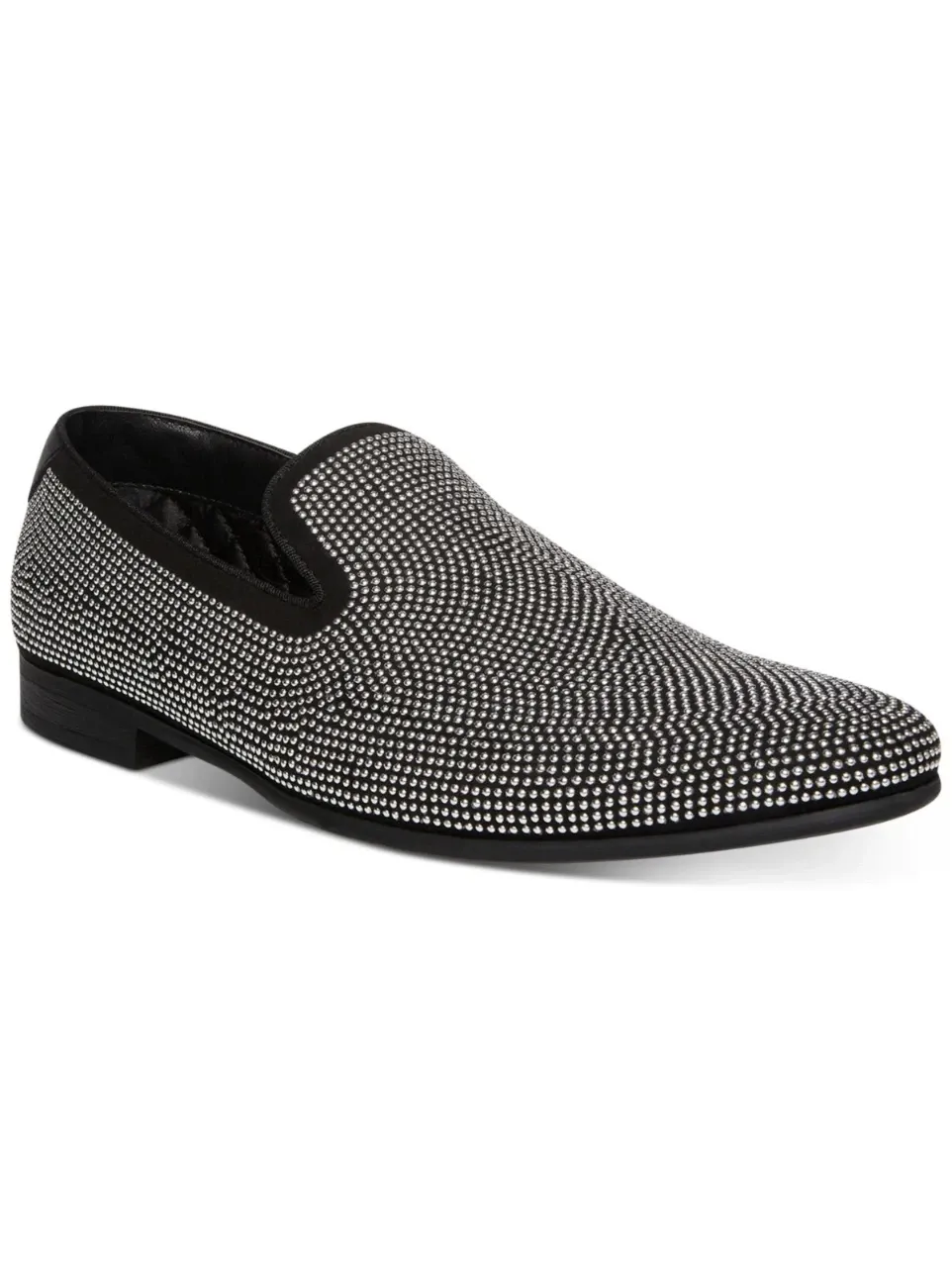 Steve Madden Memoryz Silver Studs Men's Loafers (EU 44.5/US 11.5)