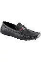 Guess Askers Leather Black Men Loafers