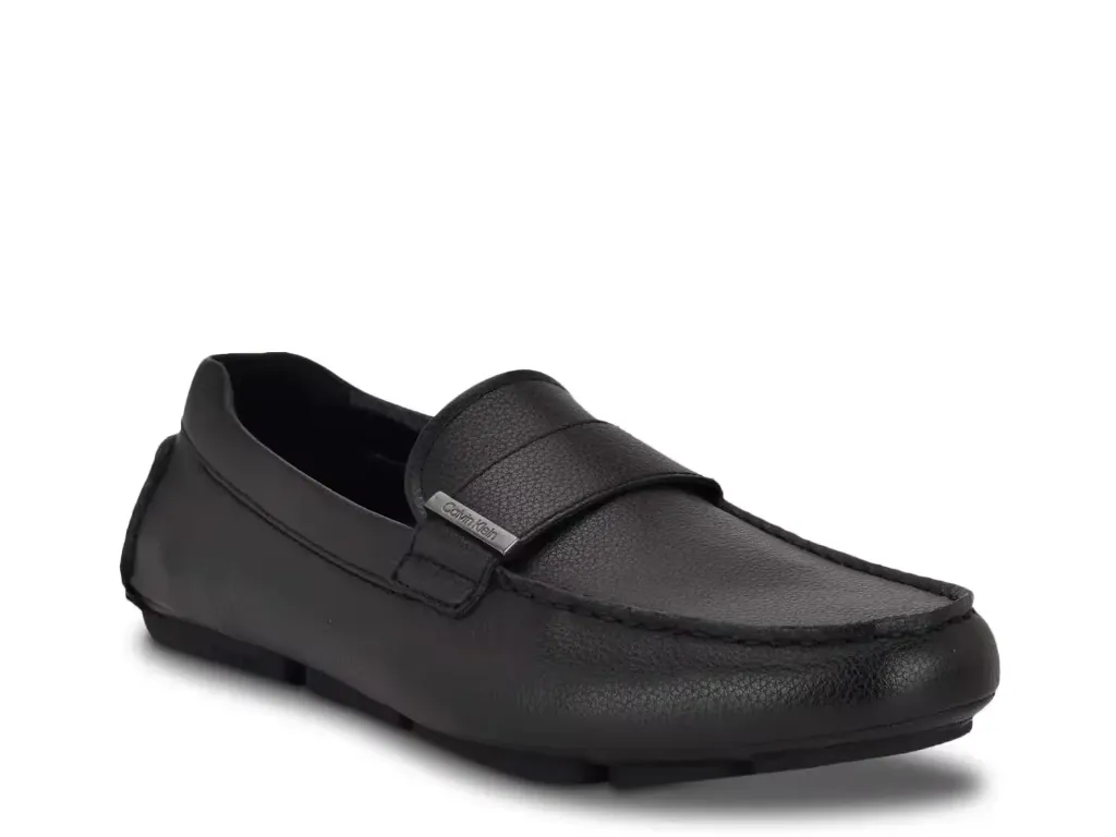Calvin Klein Moscow Black Driving Loafers (44)