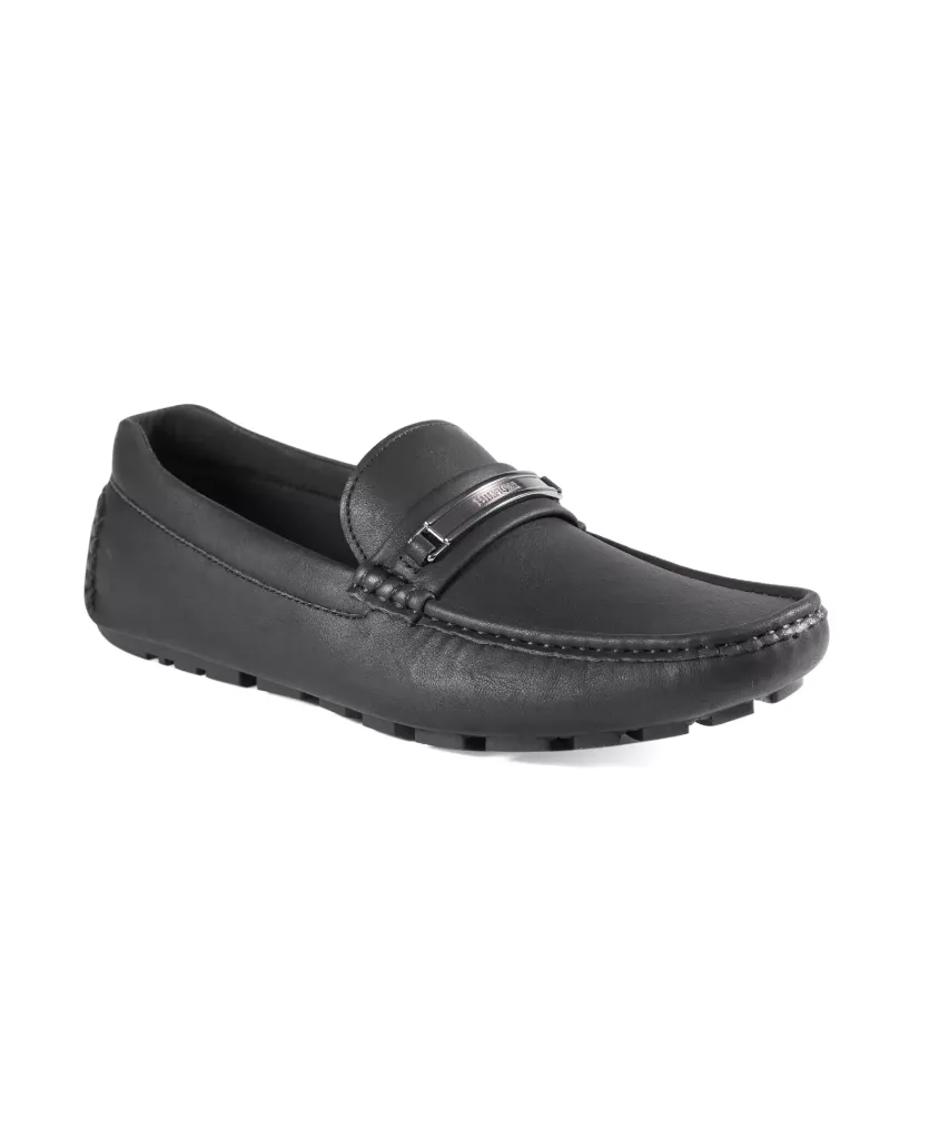 Tommy Hilfiger Aires Men Black Driving Loafer
