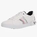 Tommy Hilfiger Rojo Leather White Men's Sneakers 