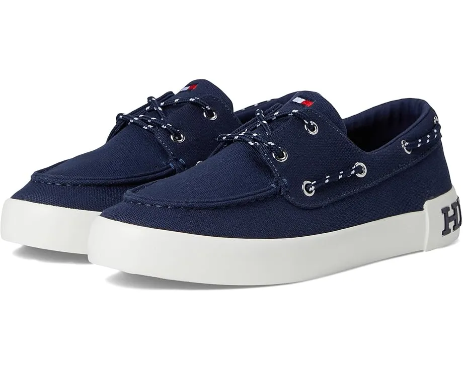 Tommy Hilfiger Rice Blue Denim Men's Boat Shoes (00)