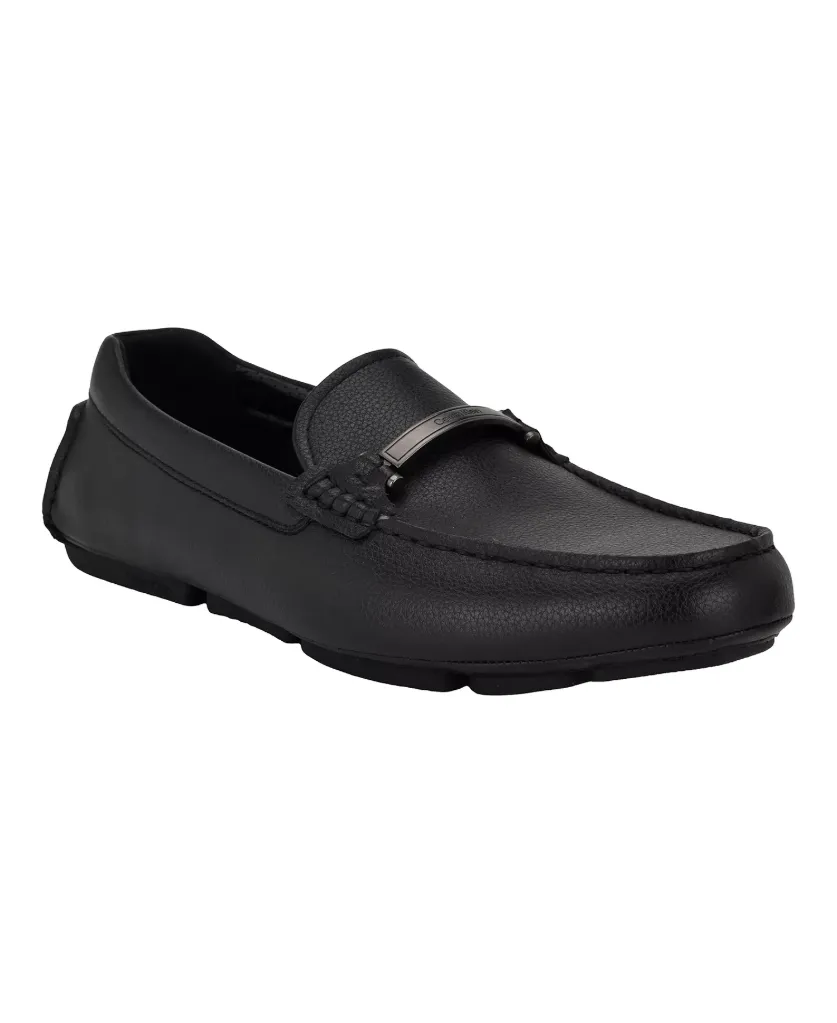 Calvin Klein Maslow Black Leather Loafer
