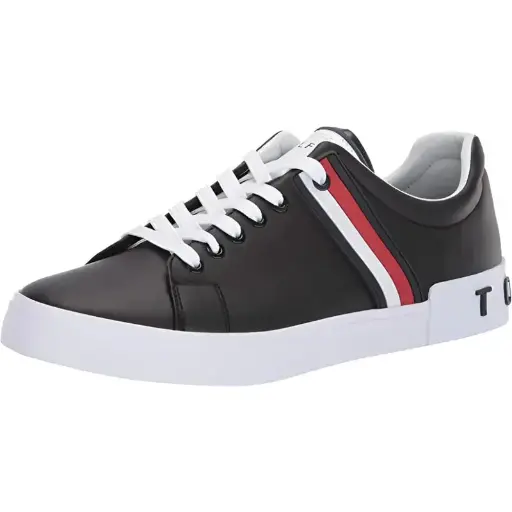 Tommy Hilfiger Ramus Leather Black Men's Sneakers