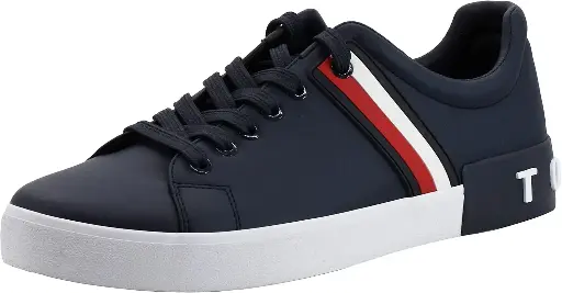 Tommy Hilfiger Ramus Leather Navy Blue Men's Sneakers